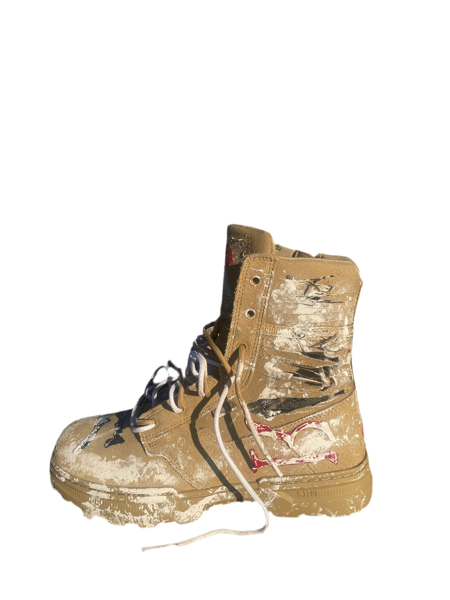 “PLAYED IN PAINT” SAMPLE WORK BOOT
