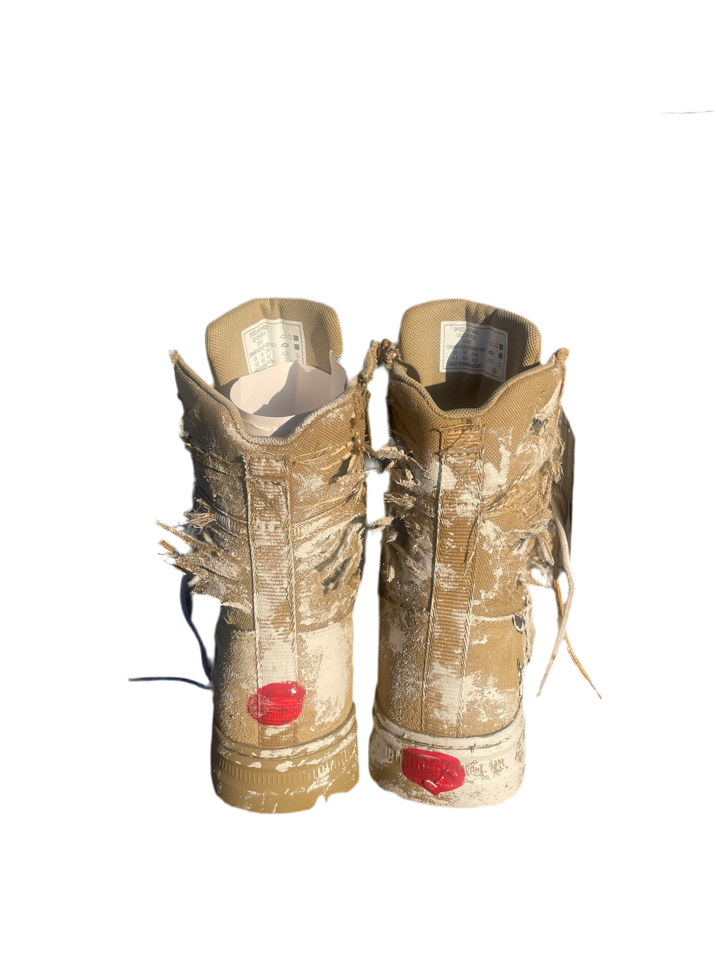 “PLAYED IN PAINT” SAMPLE WORK BOOT